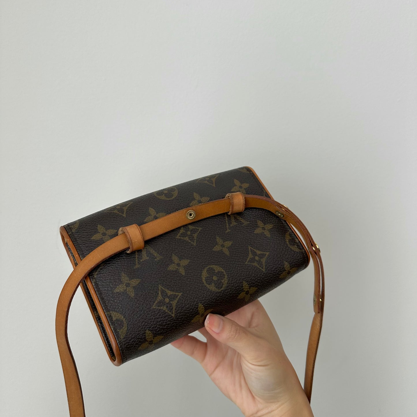 Louis Vuitton Brown Monogram Florentine Belt Bag