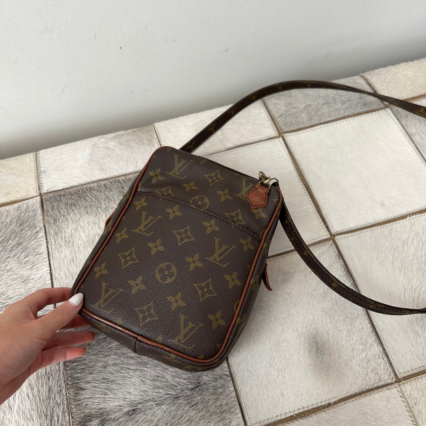 Louis Vuitton Brown Monogram Danube Crossbody Bag