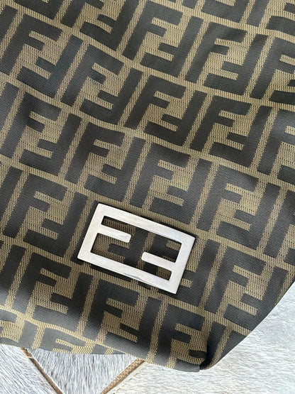 Fendi Zucca Monogram Shoulder Tote