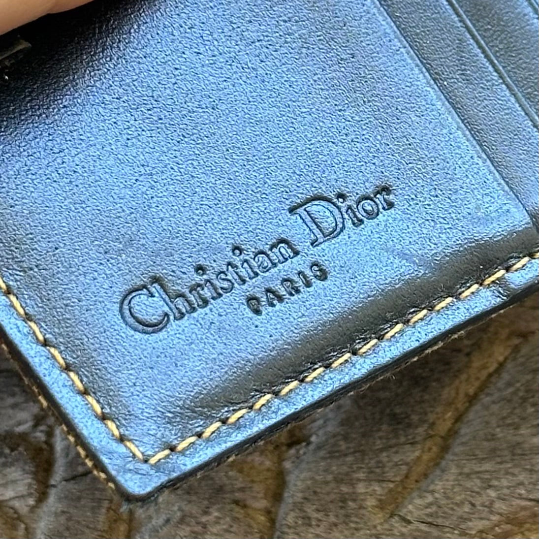 Christian Dior Trotter Saddle Compact Wallet