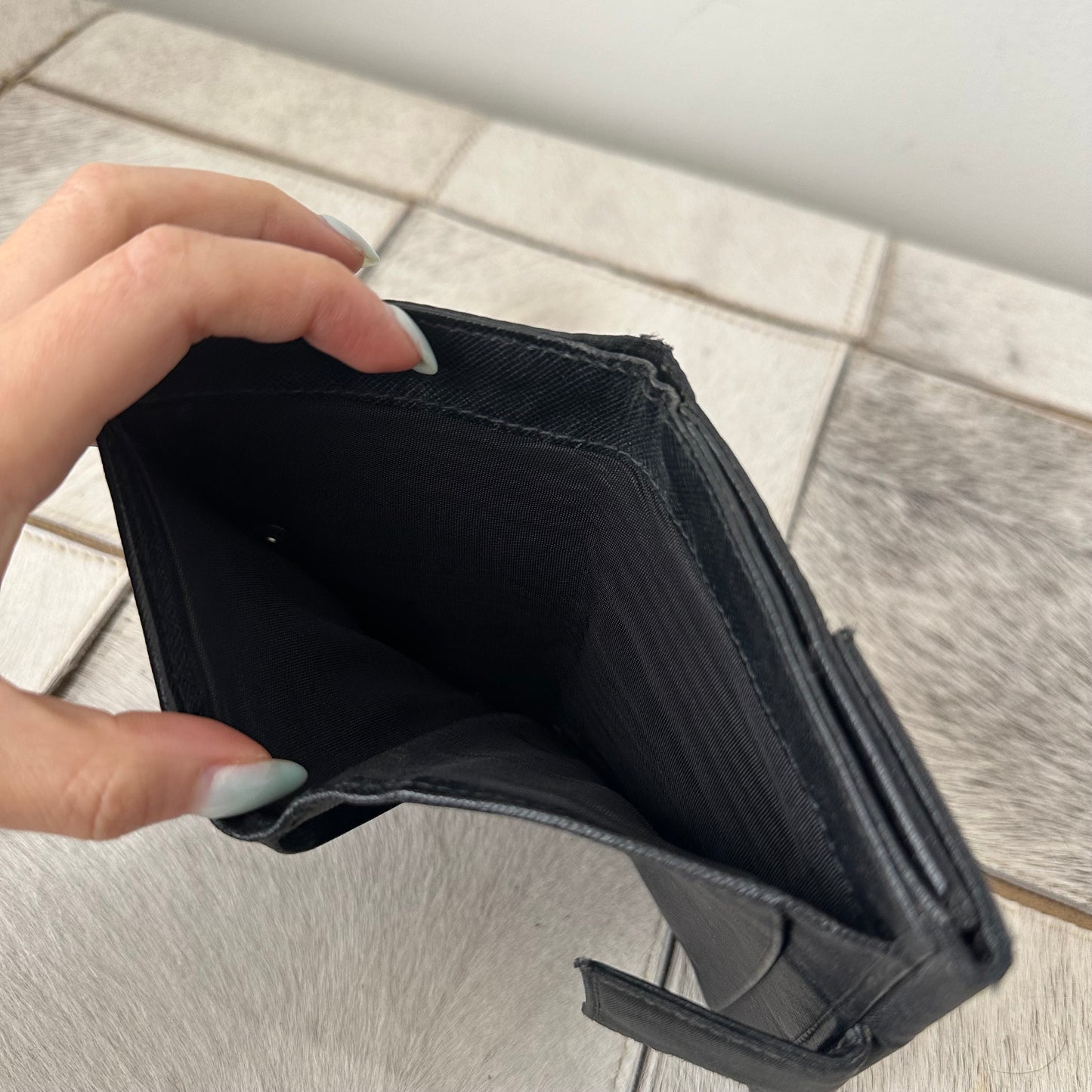 Prada Black Unisex Wallet