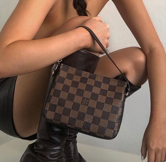 Louis Vuitton Brown Damier Monogram Ebene Trousse Pochette