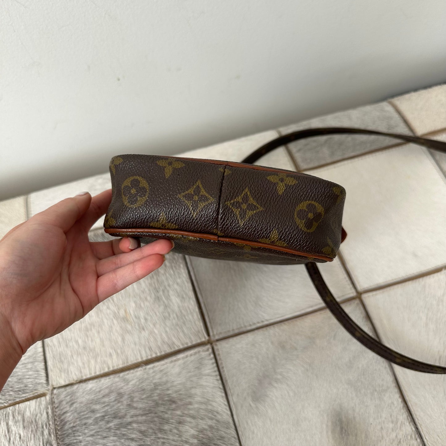 Louis Vuitton Brown Monogram Danube Crossbody Bag