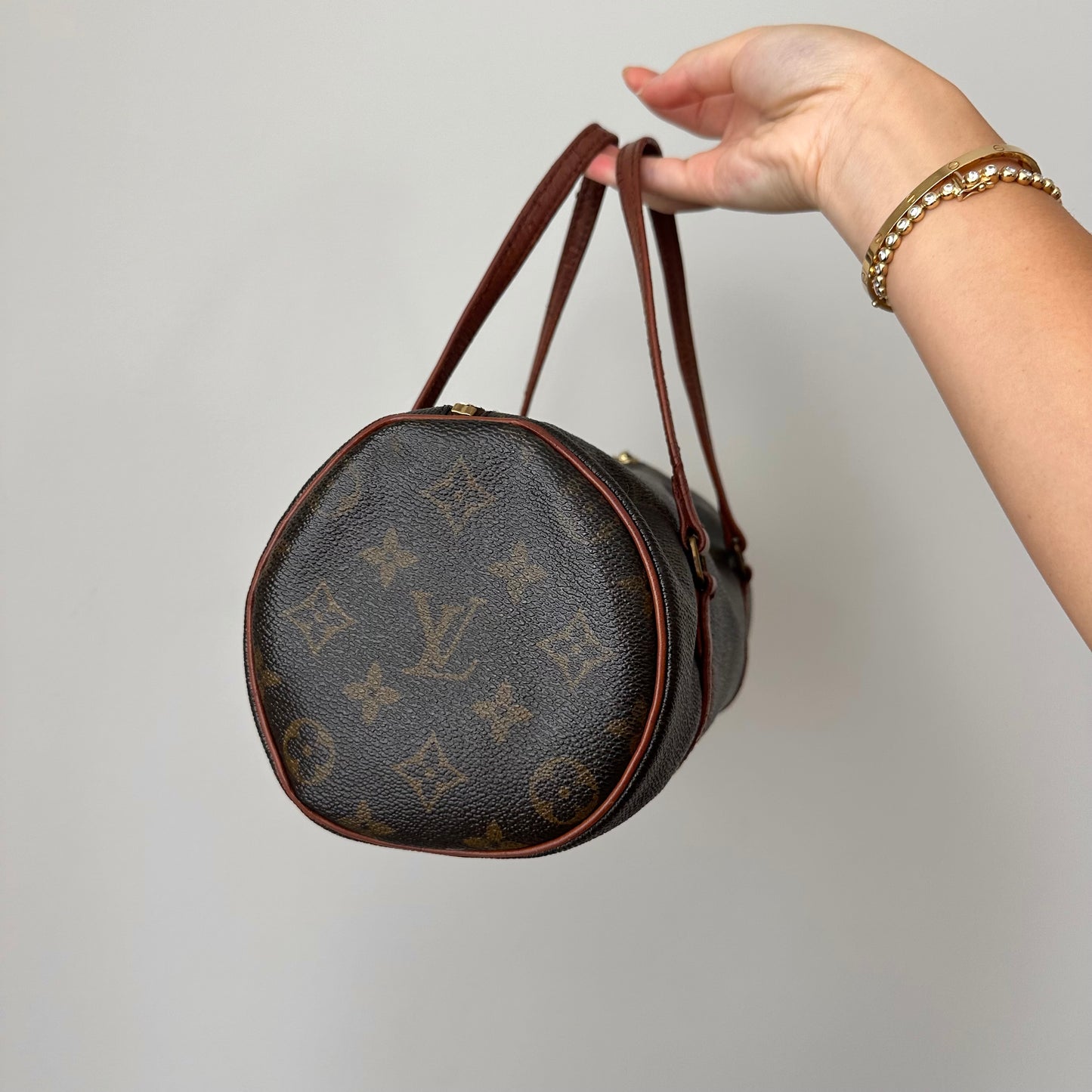 Louis Vuitton Brown Monogram Papillion 26 Bag