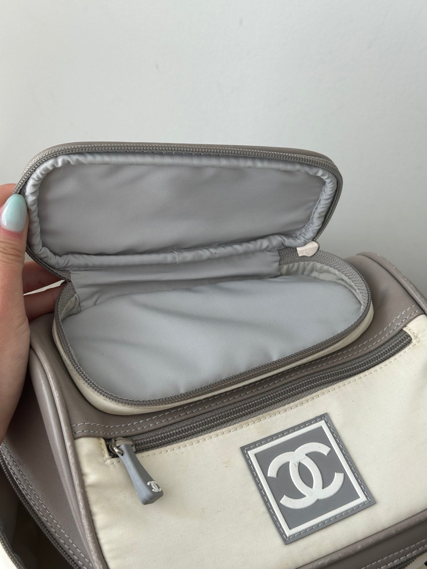 Chanel Patent Leather Sport Structured Backpack