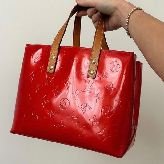 Louis Vuitton Vernis Red PM Bag