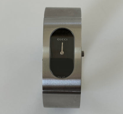 Gucci Silver Bangle Watch