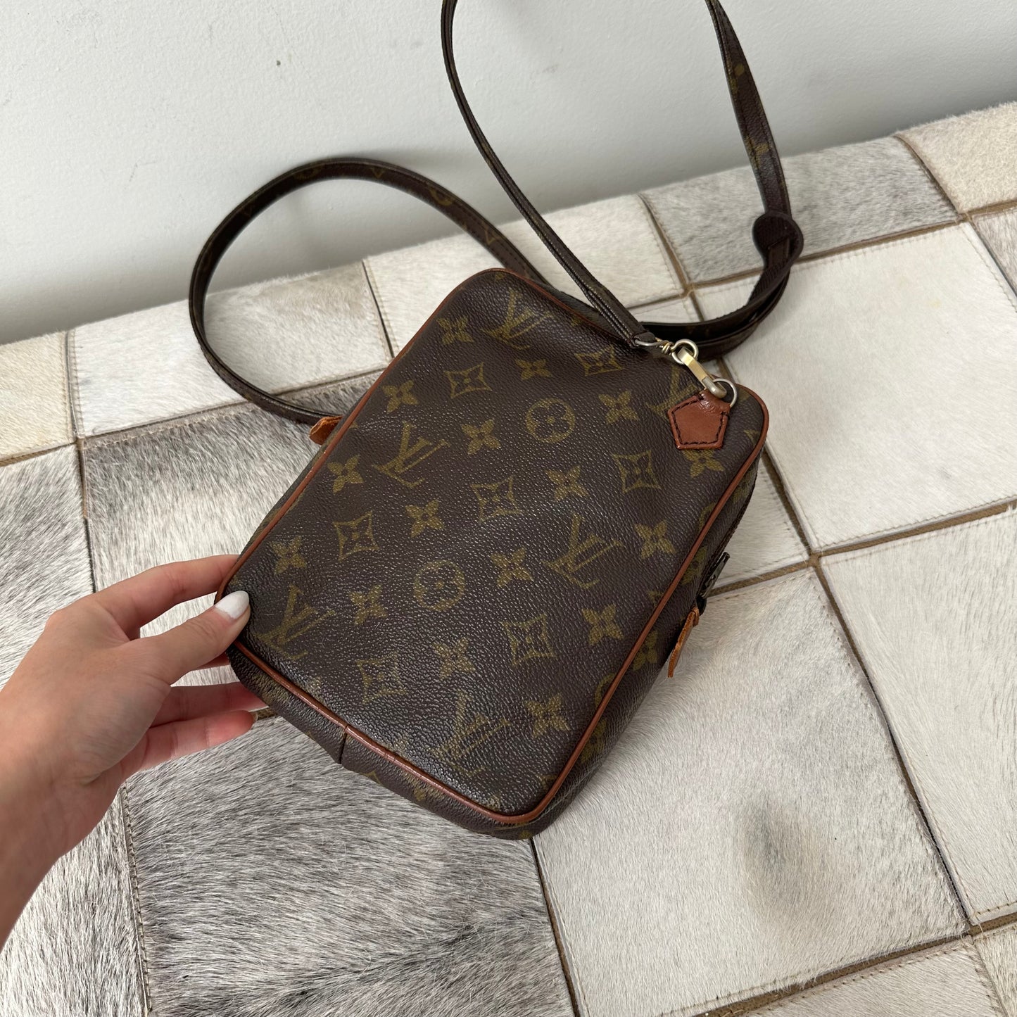 Louis Vuitton Brown Monogram Danube Crossbody Bag