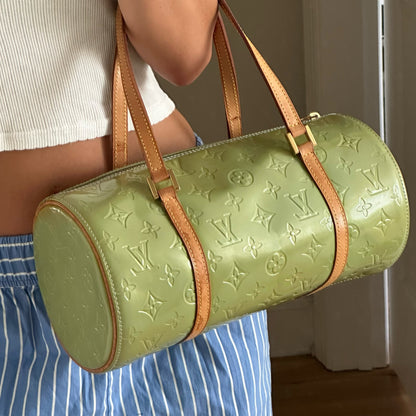 Louis Vuitton Mint Vernis Monogram Bedford Bag