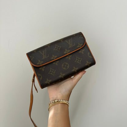 Louis Vuitton Brown Monogram Florentine Belt Bag