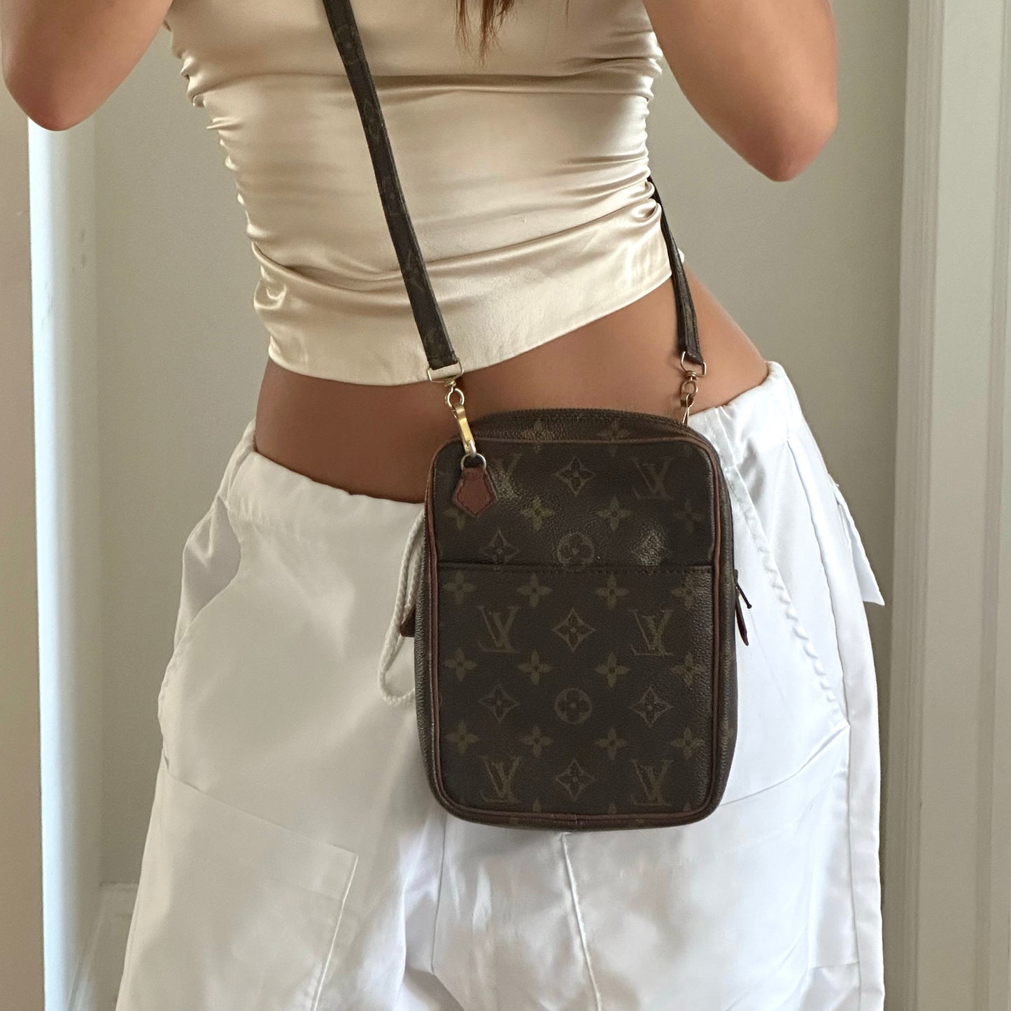 Louis Vuitton Danube Monogram Crossbody Bag