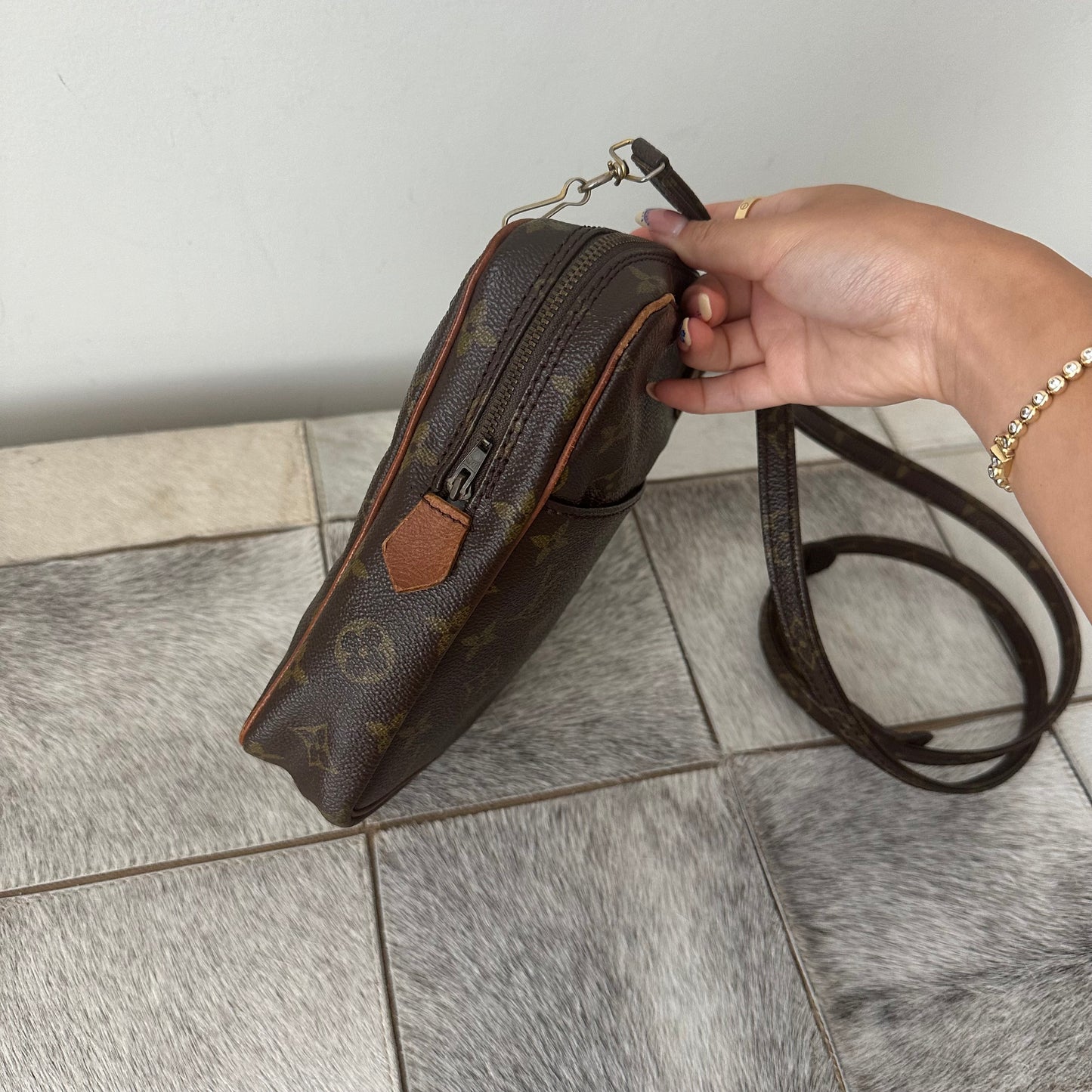 Louis Vuitton Danube Monogram Crossbody Bag