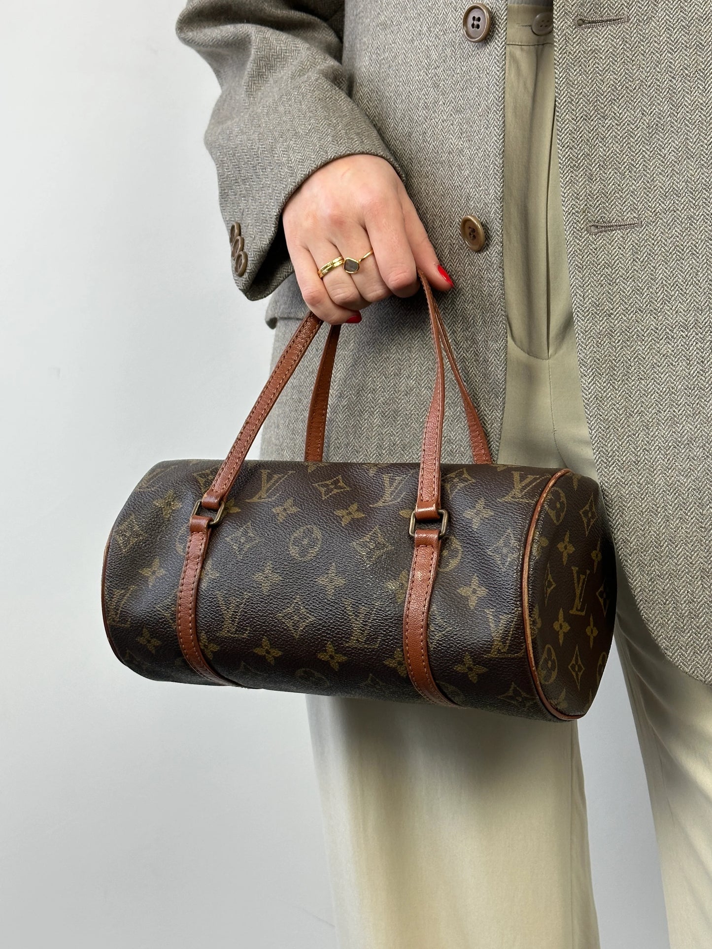 Louis Vuitton Brown Monogram Papillion 26 Bag