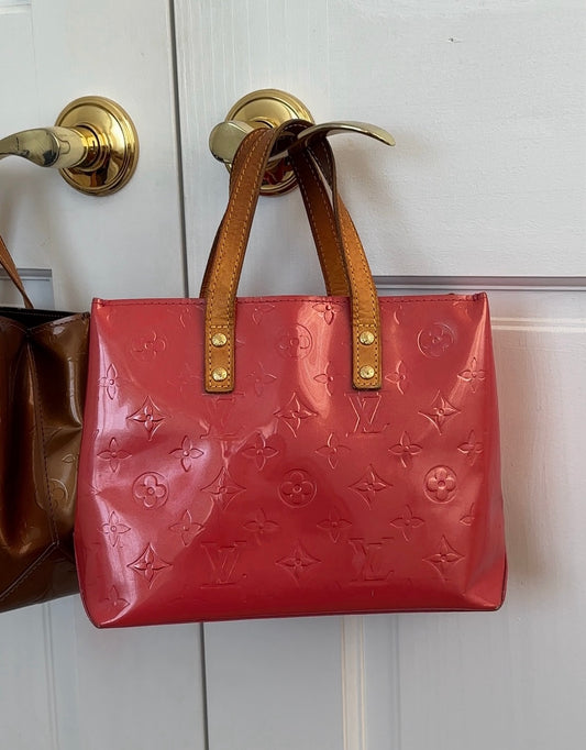 Louis Vuitton Pink Vernis Reade Bag