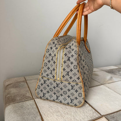 Louis Vuitton Denim Monogram Mini Marie Boston Bag