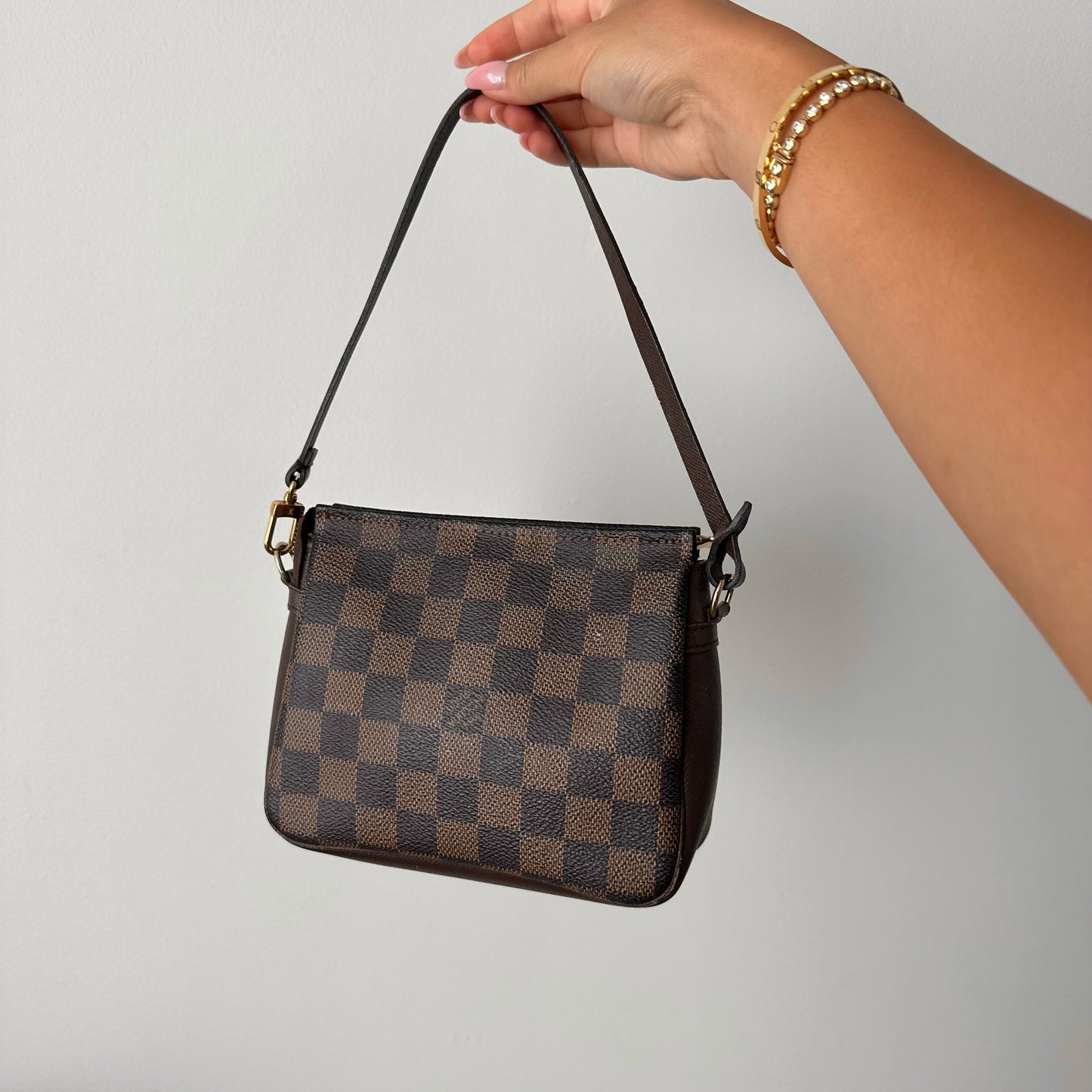 Louis Vuitton Brown Damier Monogram Ebene Trousse Pochette