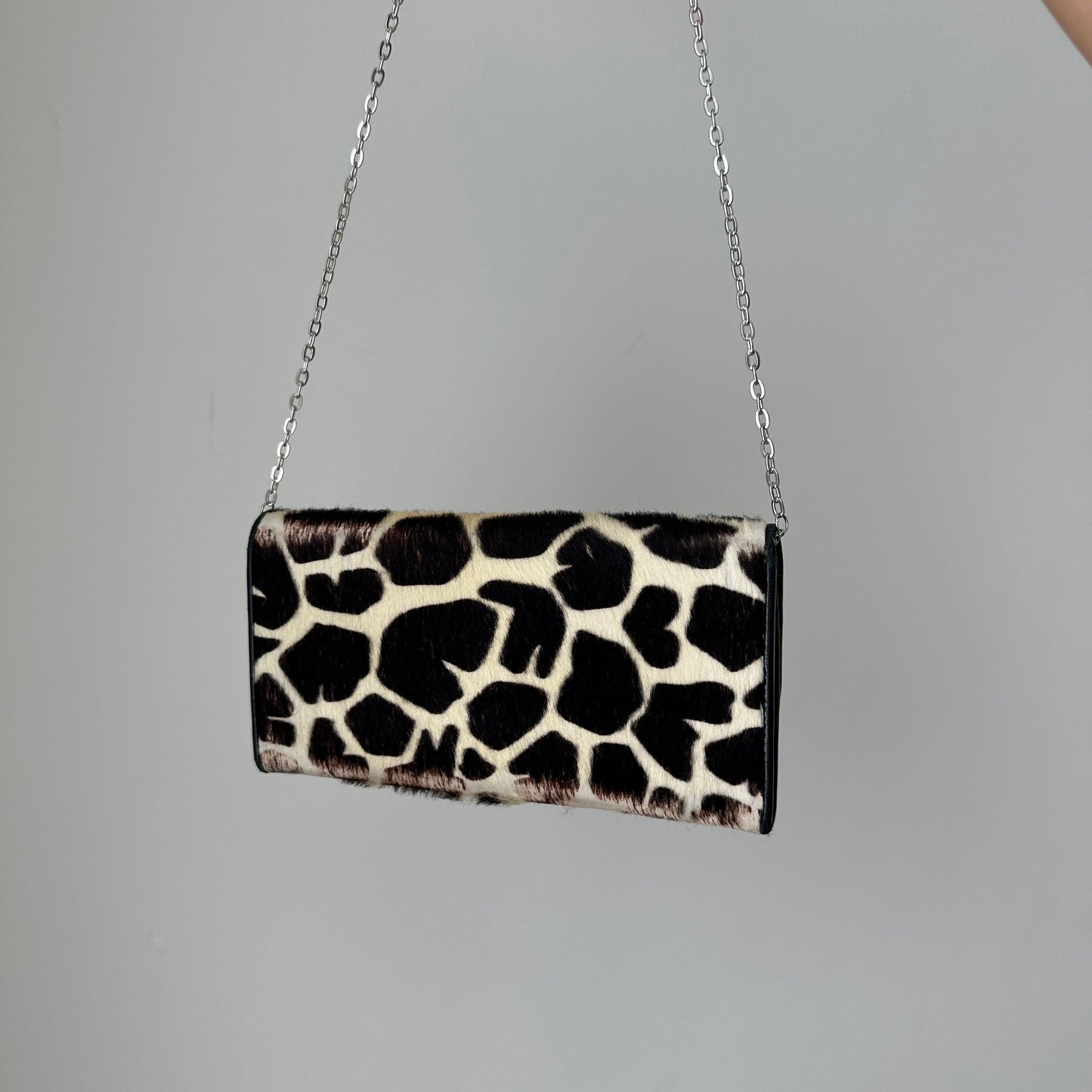 RARE Prada Ponyhair Giraffe Wallet On Chain