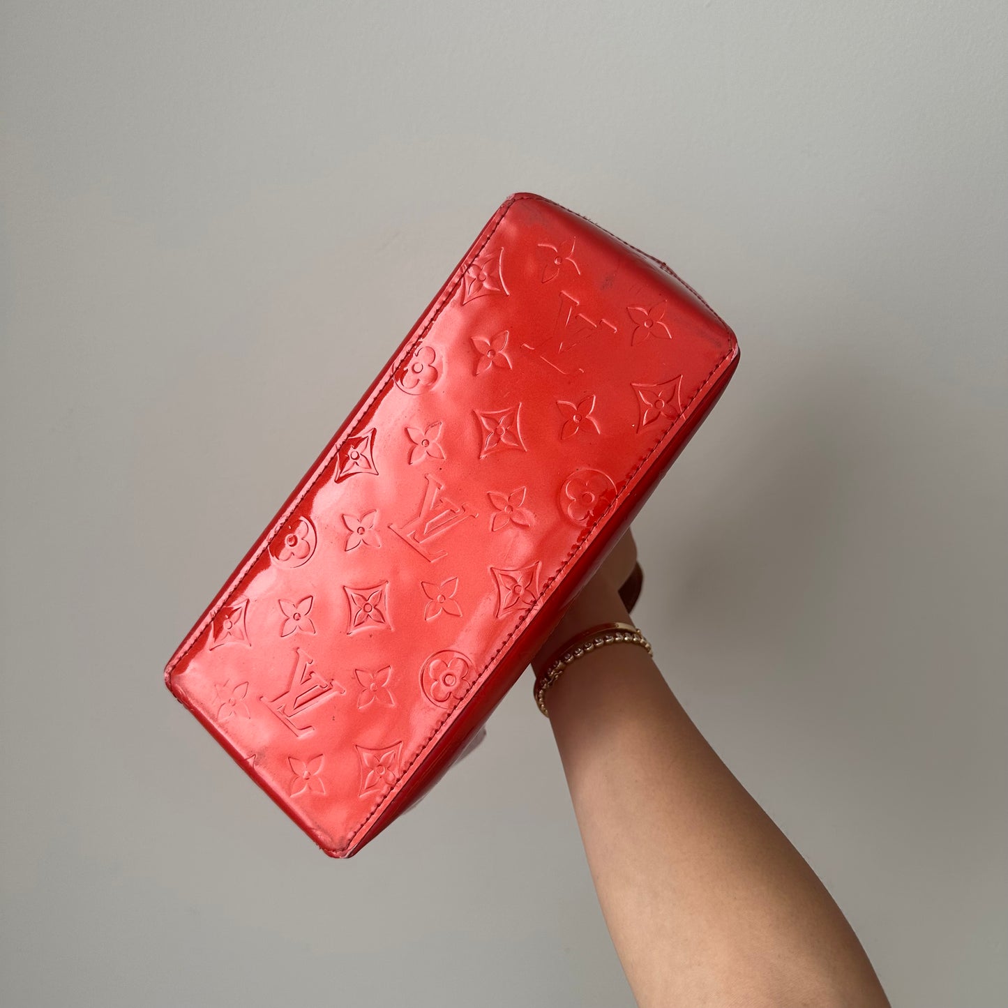 Louis Vuitton Vernis Red PM Bag