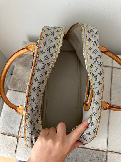 Louis Vuitton Denim Monogram Mini Marie Boston Bag