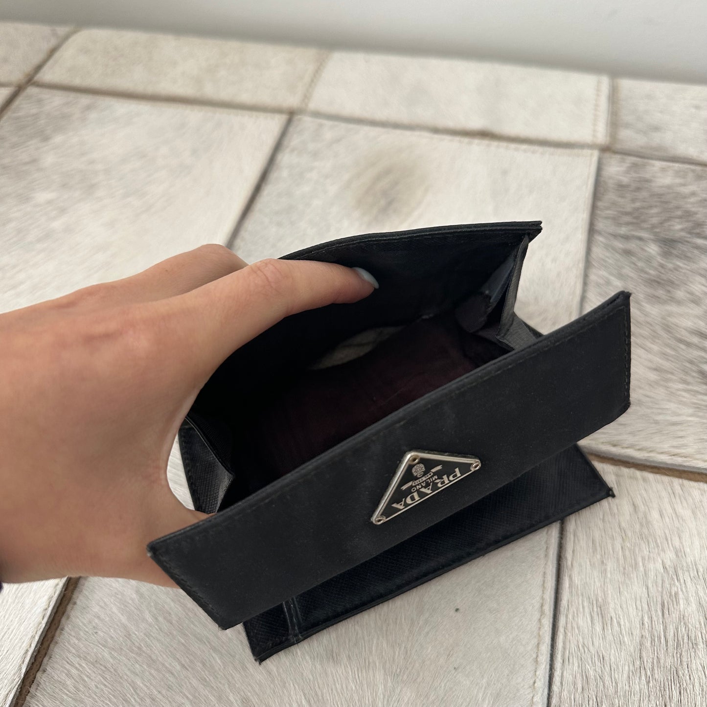 Prada Black Unisex Wallet