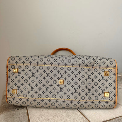 Louis Vuitton Denim Monogram Mini Marie Boston Bag