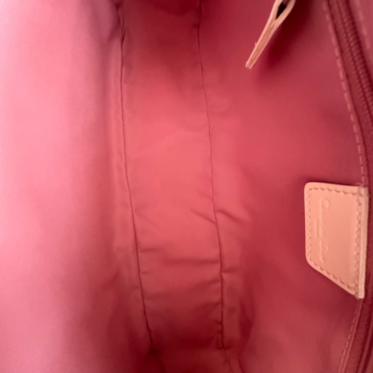 Christian Dior Pink Trotter Monogram Convertible Bag