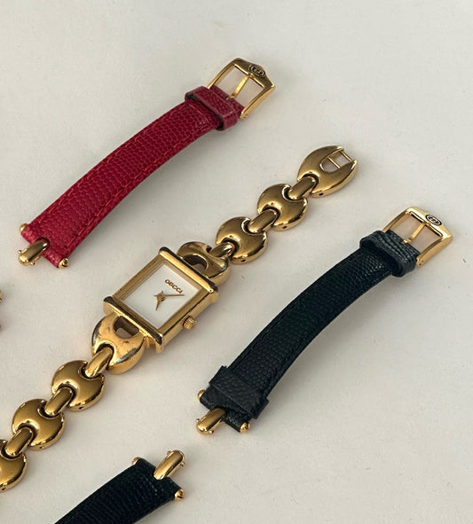 Gucci Interchangeable 3 Band Watch