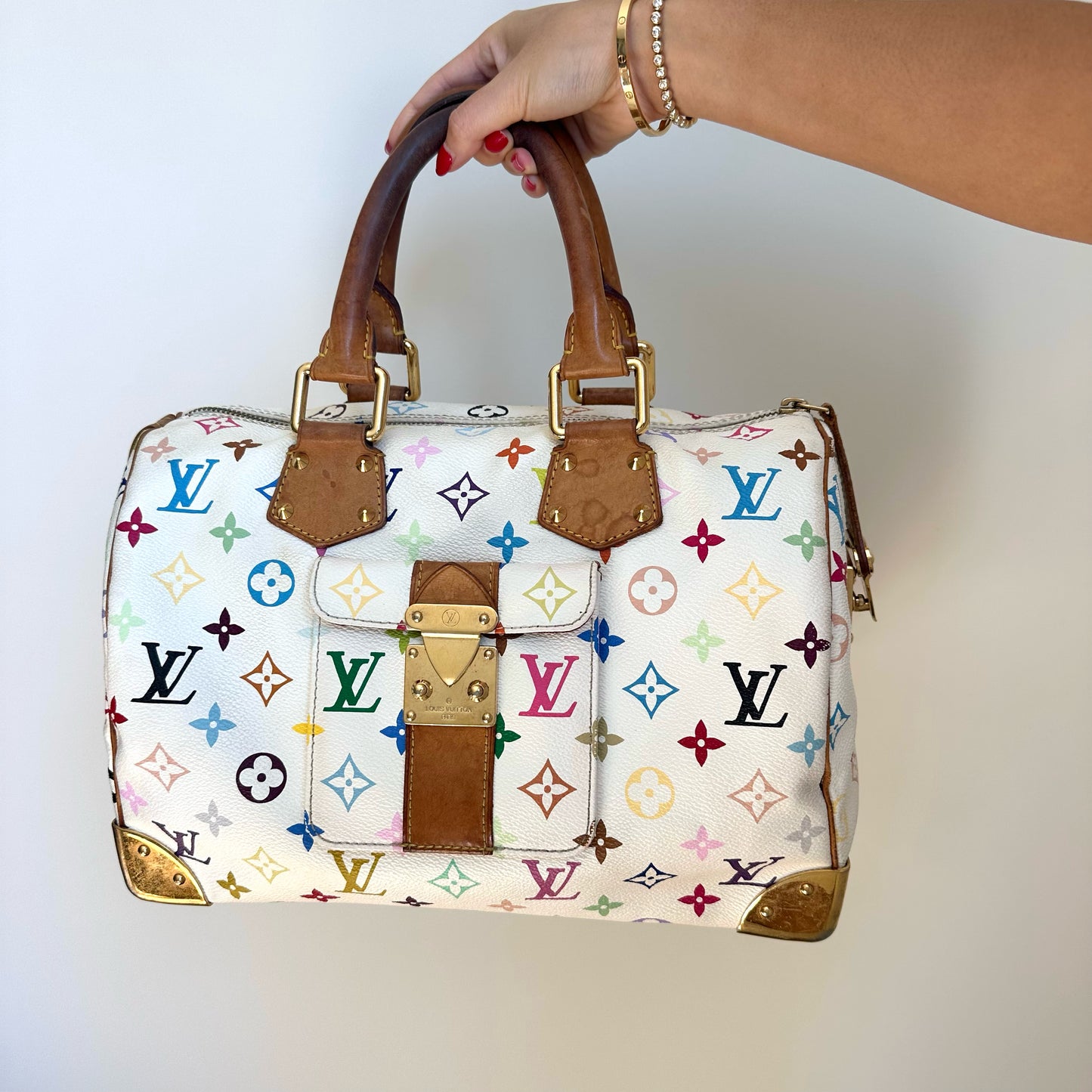 Louis Vuitton Murakami Multicolor Speedy 30