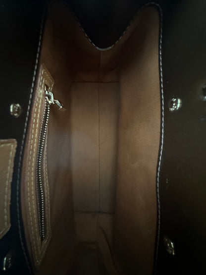 Louis Vuitton Vernis Brown Reade Monogram Bag